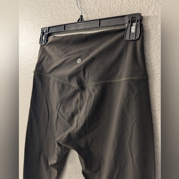 Heynuts Leggings High Waist High Compression Dark Olive Green - Picture 4 of 4